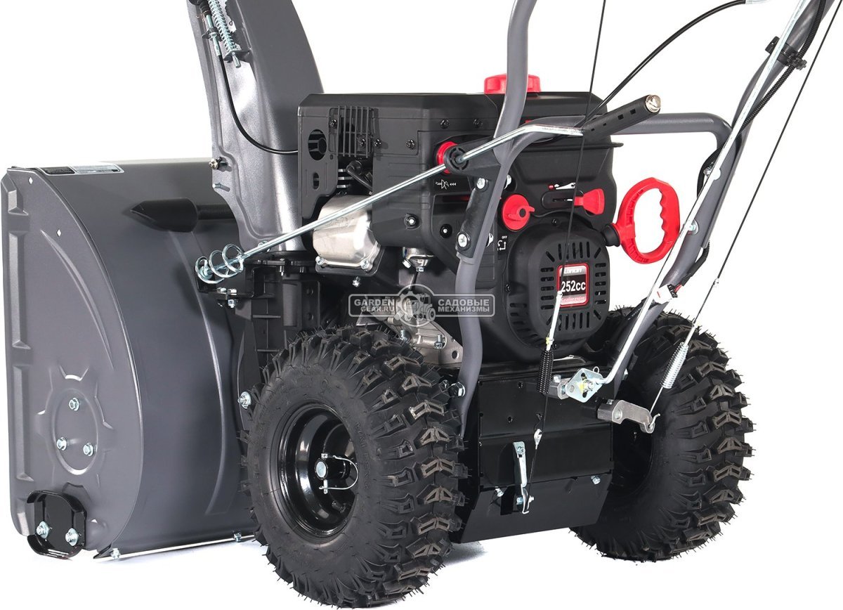 Снегоуборщик Villartec WB9066E (PRC, 66 см, Loncin, 252 см3, эл/стартер 220В, фара, скорости 6/2, 80 кг)