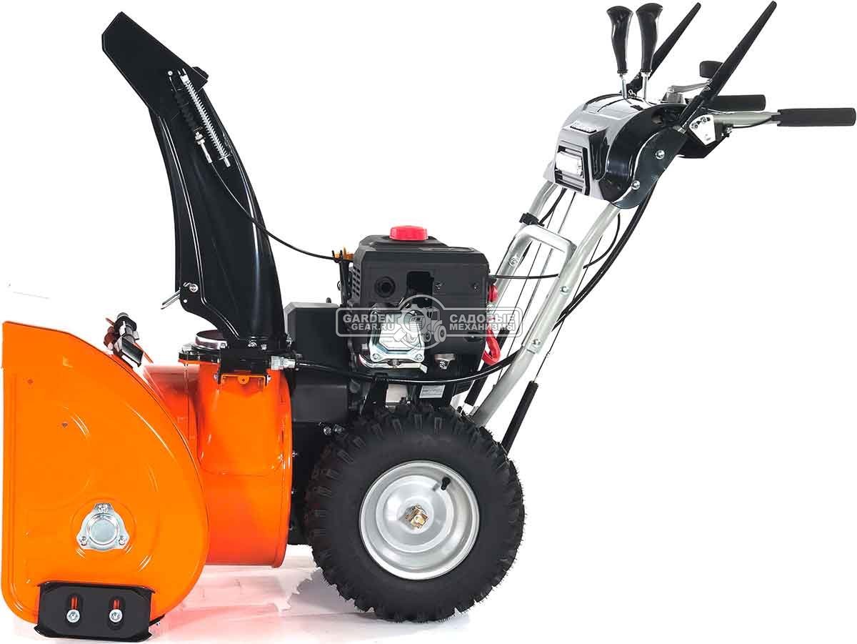 Снегоуборщик Villartec WB7066E MY2023 (PRC, 66 см, Loncin, 212 см3, эл/стартер 220В, фара, подогрев рукояток, скорости 6/2, 88 кг)