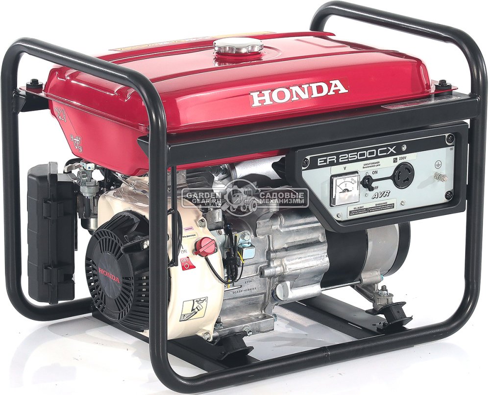Бензиновый генератор Honda ER 2500 CXRH (PRC, Honda GP160, 163 см3, 2.0/2.2 кВт, 14.5 л, 40 кг)