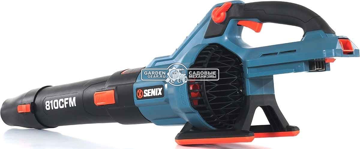 Воздуходувка аккумуляторная Senix BLAX6-M1-EU без АКБ и ЗУ (PRC, 60В, BL, 75 м/с, 1380 м3/ч,