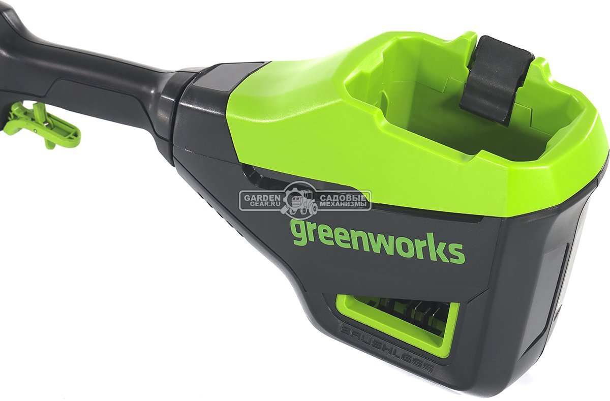 Снегоуборщик аккумуляторный / лопата GreenWorks GD60SS2 без АКБ и ЗУ (PRC, BL 60В, ширина 30 см, направляюшая выброса, 7.5 кг)