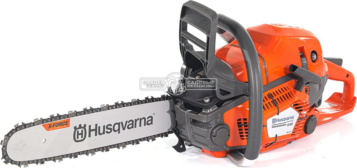 Бензопила Husqvarna 545 Mark II 15&quot; (SWE, 50.1 куб.см., 2.7 кВт/3.7 л.с., Smart Start, AutoTune, X-Torq, 0.325-1.5-64E, 5.3 кг)