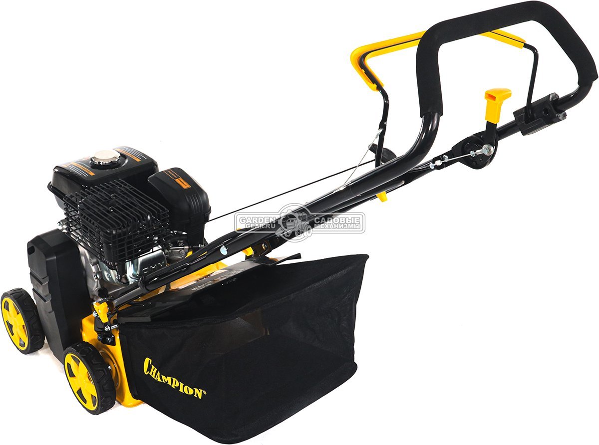 Вертикуттер - аэратор бензиновый Champion GSC4840 (PRC, 40 см, 212 см3, ножи + пружины, 40 л, 29 кг.)