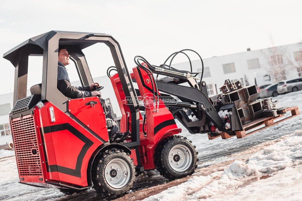 Вилы погрузочные RED 105 см. для мини-погрузчика, 148 кг.