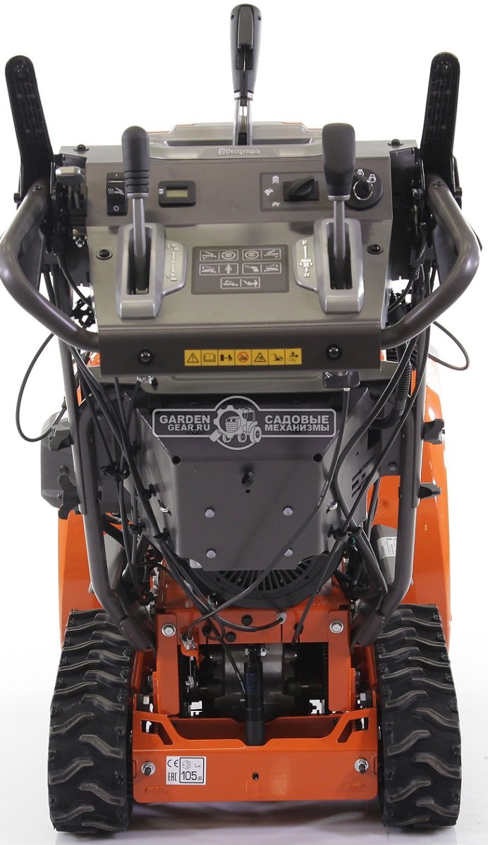 Снегоуборщик Husqvarna ST 427T гусеничный (USA, 69 см, LCT, 369 см3, гидростатическая трансмиссия, эл/стартер от аккум.12В, фара LED, 164 кг)