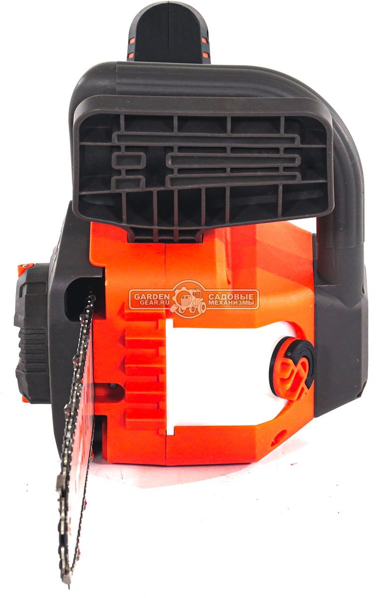 Пила аккумуляторная цепная Daewoo DACS 1221Li 12" SET с АКБ 5 А/ч и ЗУ (PRC, BL 21В, натяжение цепи без инструмента, 3/8"-1.1-45E, 3.8 кг)