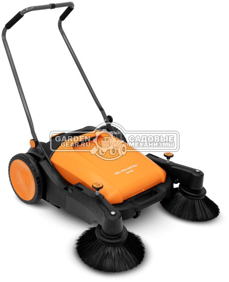 Подметальная механическая щетка Villartec SM 920 (PRC, до 3680 м2/ч., ширина 92 см., диаметр щетки 26 см., мусоросборник 40 л., 23 кг.)
