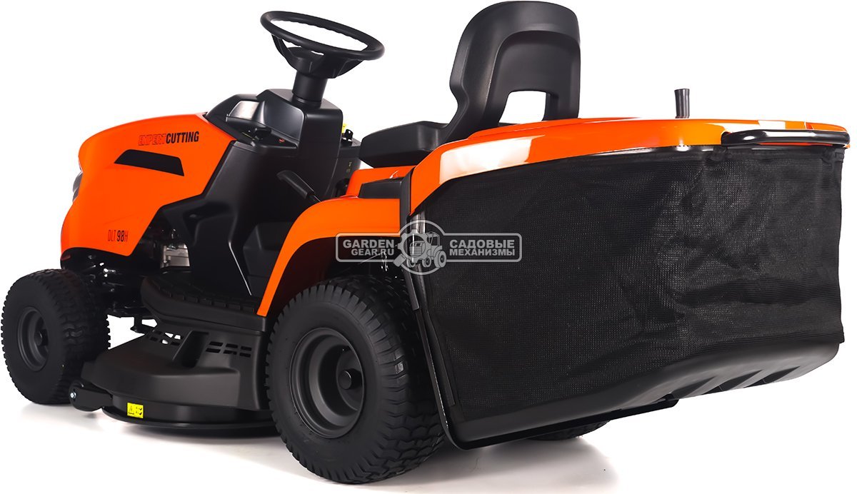 Садовый трактор Daewoo DLT 98H (PRC, Stiga ST500, 452 куб.см., гидростатика, ширина кошения 98 см, травосборник 240 л, мульчирование, 193 кг)