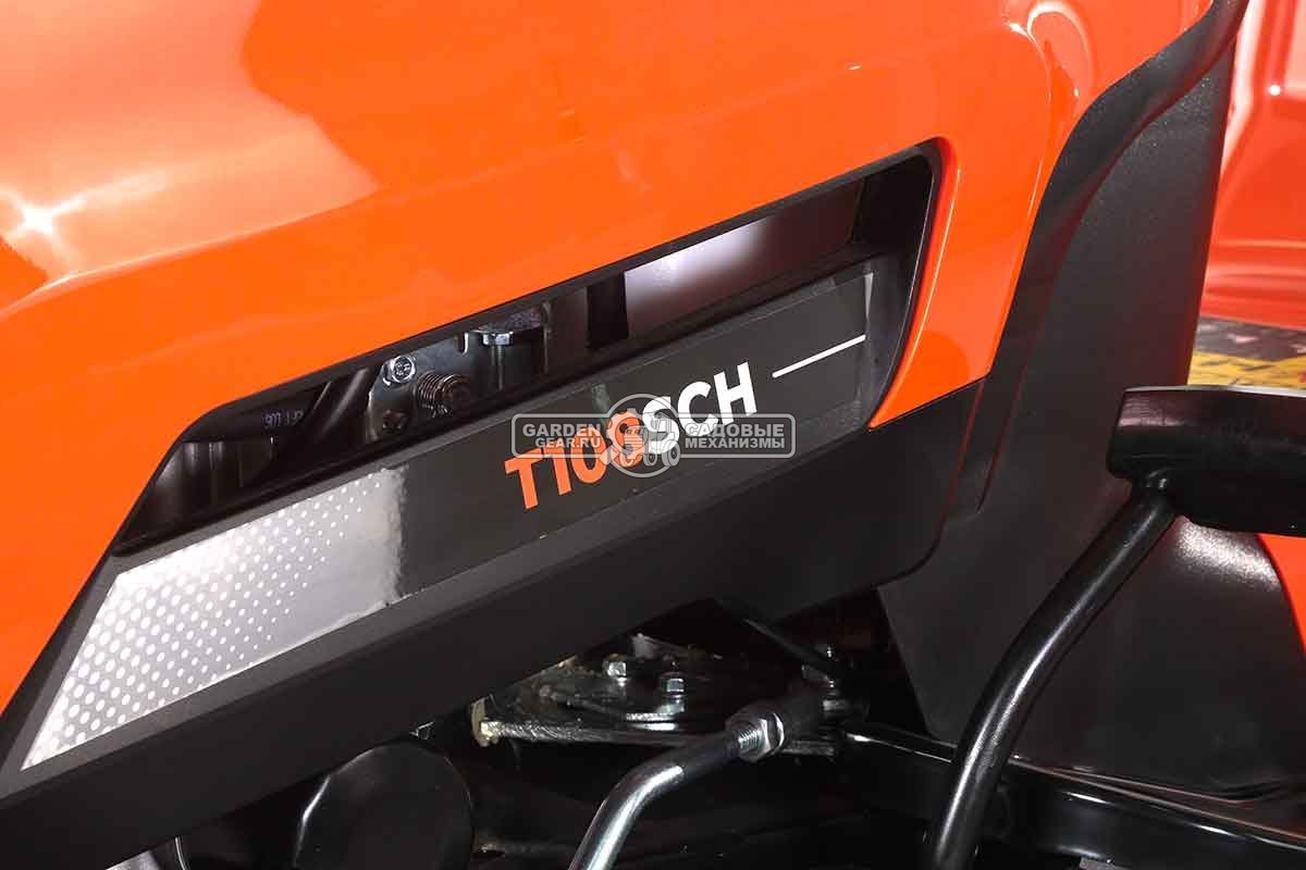 Садовый трактор Yard Fox T 108SCH (PRC, Loncin LC1P92F-1, 452 куб.см., гидростатика, боковой выброс, ширина кошения 108 см, 170 кг)