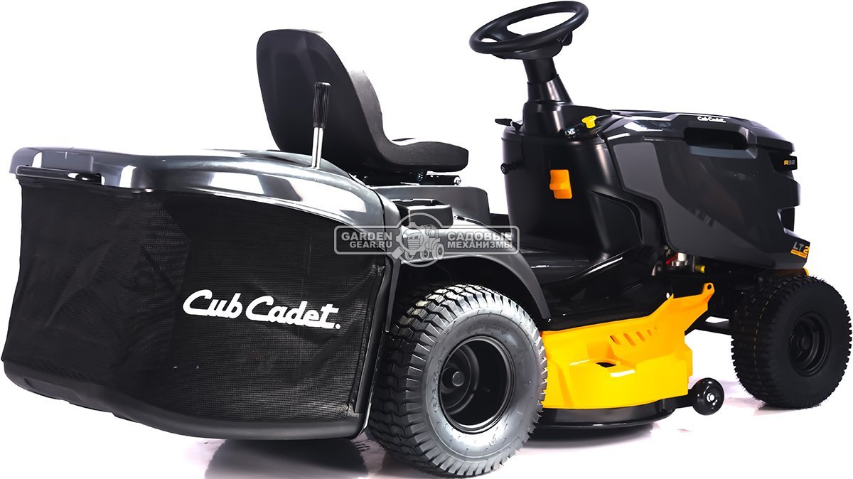 Садовый трактор Cub Cadet LT2 R92 (PRC, Cub Cadet, 547 куб.см., гидростатика, травосборник 245 л, ширина кошения 92 см, 198 кг)