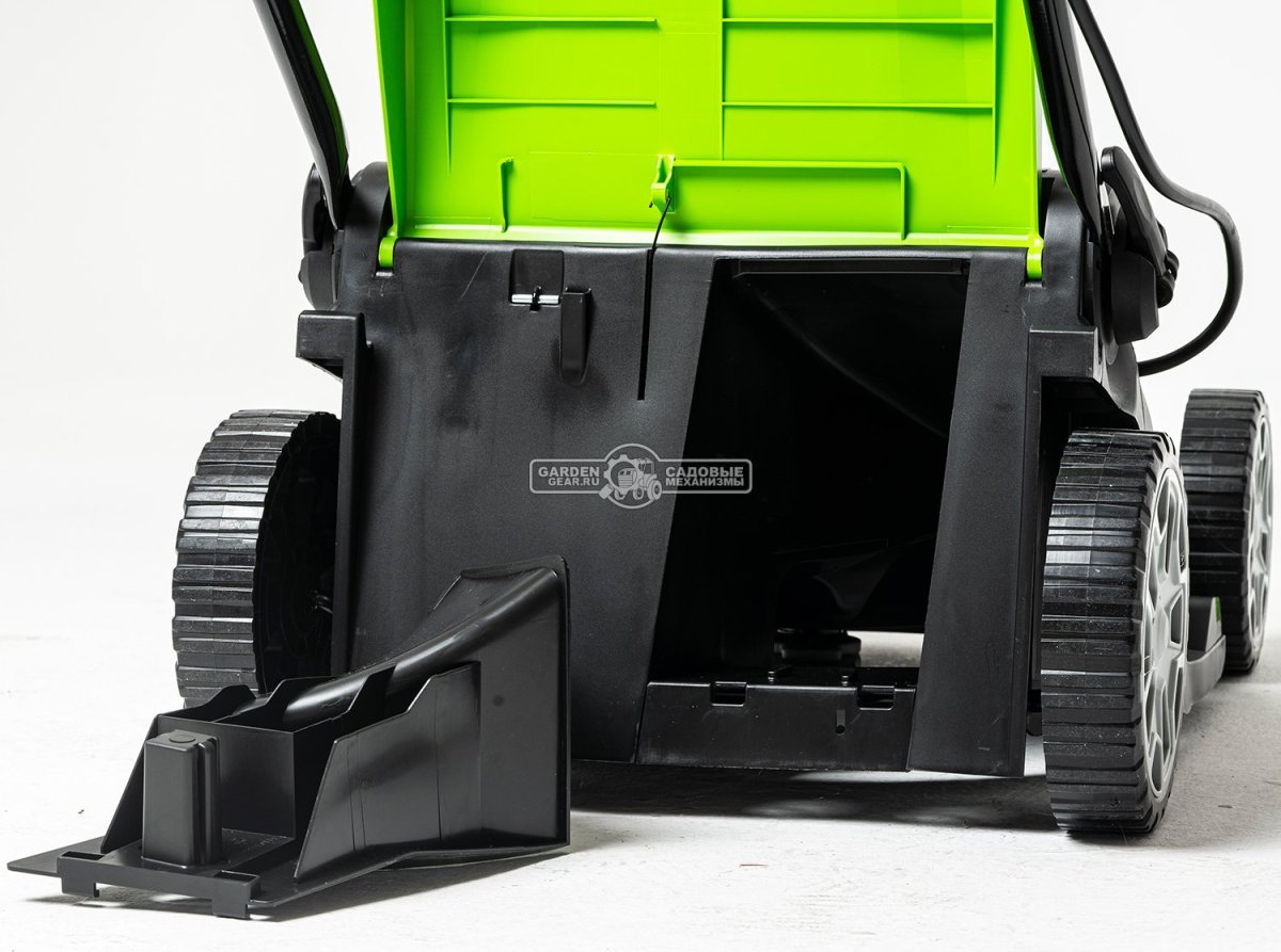 Газонокосилка аккумуляторная GreenWorks G24X2LM41 с 2 АКБ 4 А/ч и ЗУ (PRC, 2х24В, 41 см, пластик, мульчирование, 50 л, 18 кг)