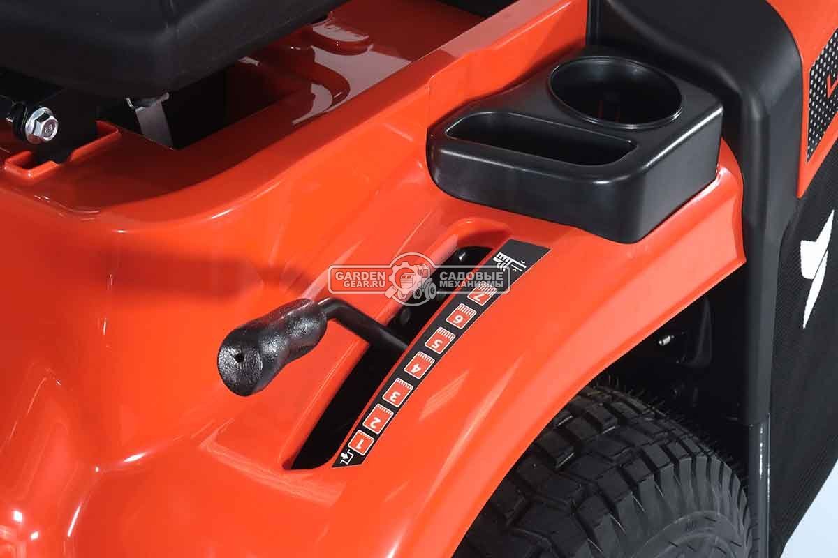 Садовый трактор Yard Fox T 92RBH (PRC, Loncin LC1P90F-1, 452 куб.см., гидростатика, травосборник 245 л, ширина кошения 92 см, 198 кг)