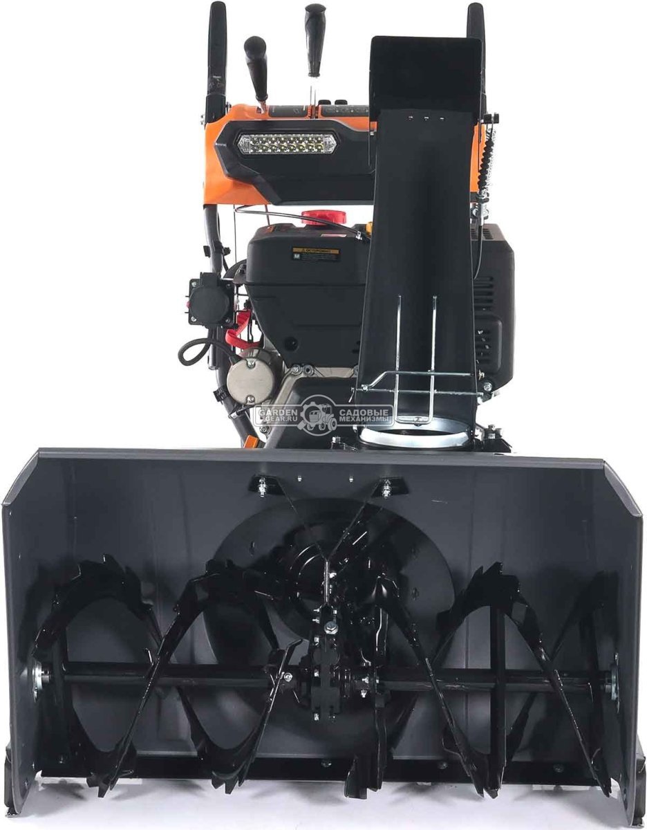 Снегоуборщик Villartec WB1387E (PRC, 86 см, Loncin, 375 см3, эл/стартер 220В, фара, подогрев рукояток, дифференциал, скорости 6/2, 127 кг)