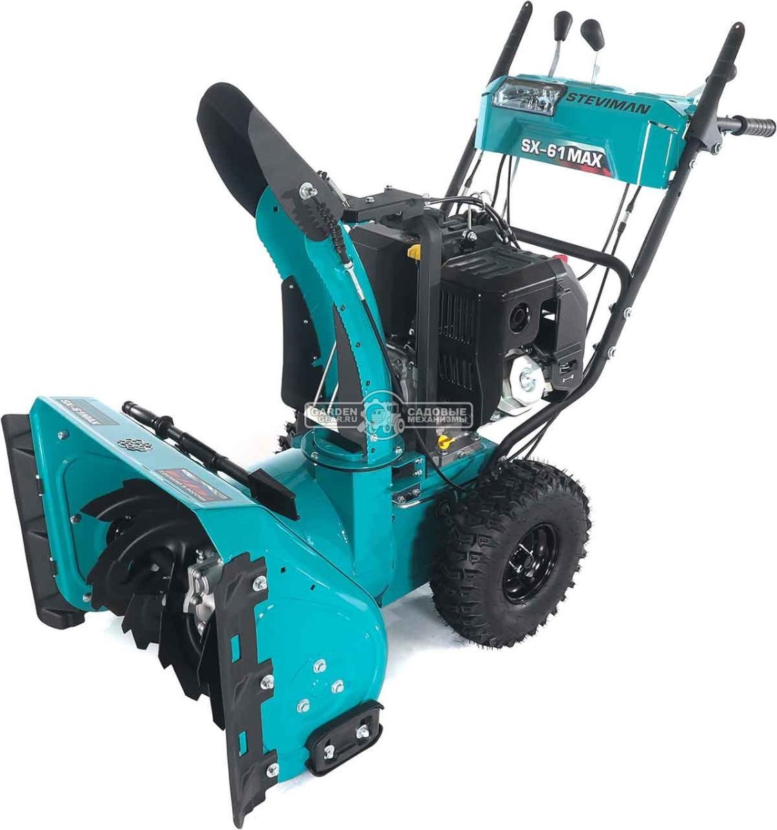Снегоуборщик Steviman SX-61 Max (RUS, 61 см, Rato 301 см3, эл/стартер 220В, фара, скорости 6/2, 87 кг)