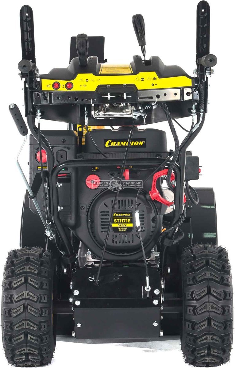 Снегоуборщик Champion ST1171E (PRC, 70 см., Champion, 375 см3,  эл/стартер 220В, фара, автоматический дифференциал, 123.5 кг)