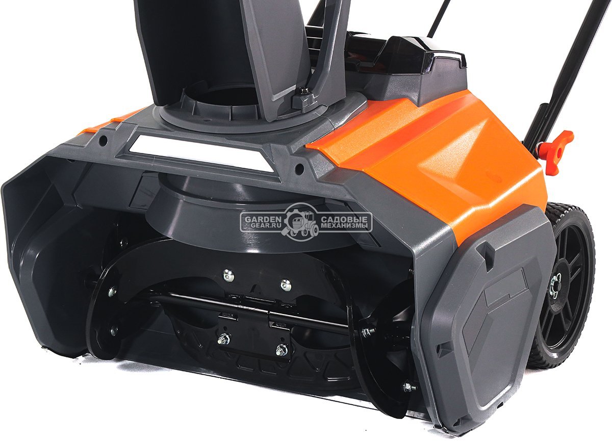 Снегоуборщик аккумуляторный Villartec WA4051 Set5 с АКБ 5 А/ч и ЗУ AM402 (PRC, BL 40В, ширина 51 см, фара, 2 порта для АКБ, 19 кг)