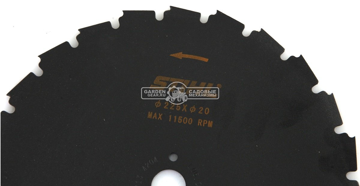 Пильный диск Stihl Woodcut KSB 24Z 225 мм., с долотообразными зубьями, для FS 350 - 561 для пиления (посадочный диаметр 20 мм.)