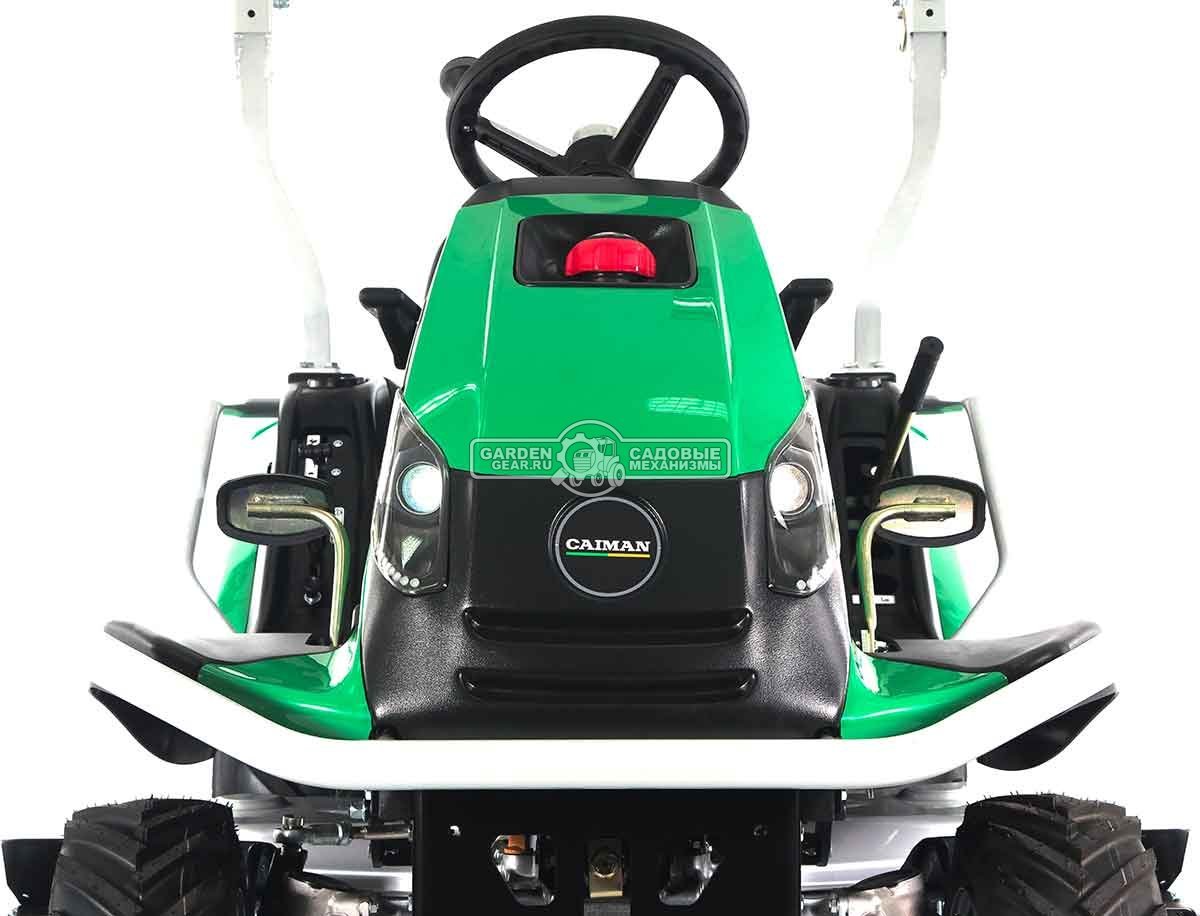 Садовый трактор для высокой травы и работы на склонах Caiman Anteo 4WD 137D2K (CZE, Kawasaki FS730 V-Twin, 726 куб.см., 132 см, дифференциал, 427 кг.)