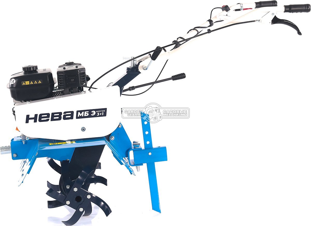 Мотоблок Нева МБ Энергия 3+1 (RUS, колеса 4,00х10, Weima WM 170 F/P, 212 см3, 60 см, 3 вперед/1 назад, шкив А, 62.5 кг)