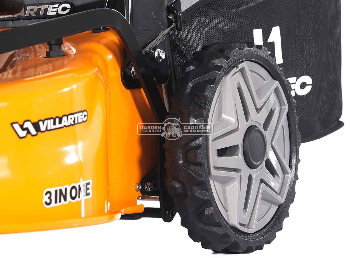 Газонокосилка бензиновая Villartec MB 3751T Country (PRC, 51 см, Loncin Ready Start, 166 см3, сталь, 3 в 1, 65 л, 33.3 кг)