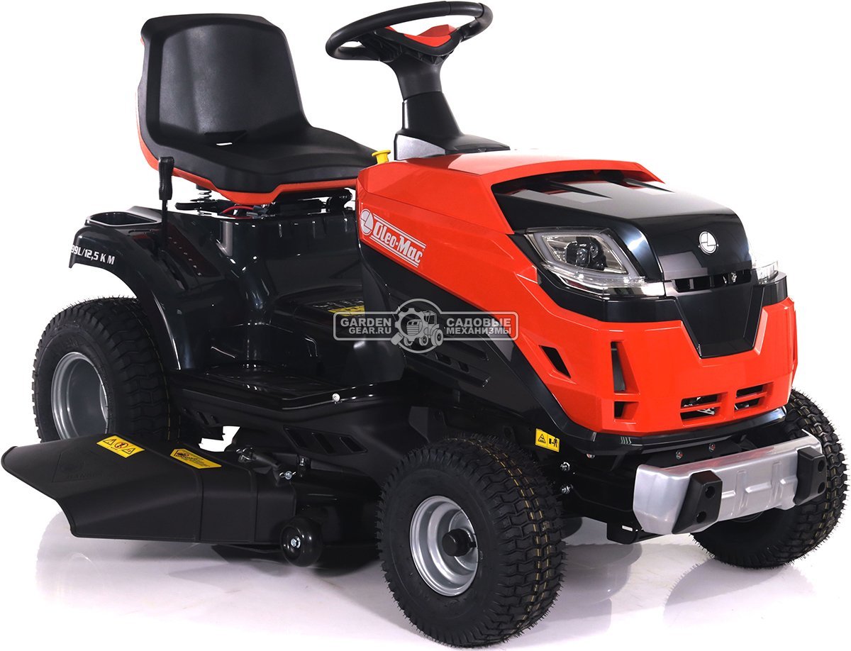 Садовый трактор Oleo-Mac OM 99L/12,5 K M (PRC, Emak K 1250 AVD, 413 см3, 98 см., боковой выброс, механика, 169 кг.)