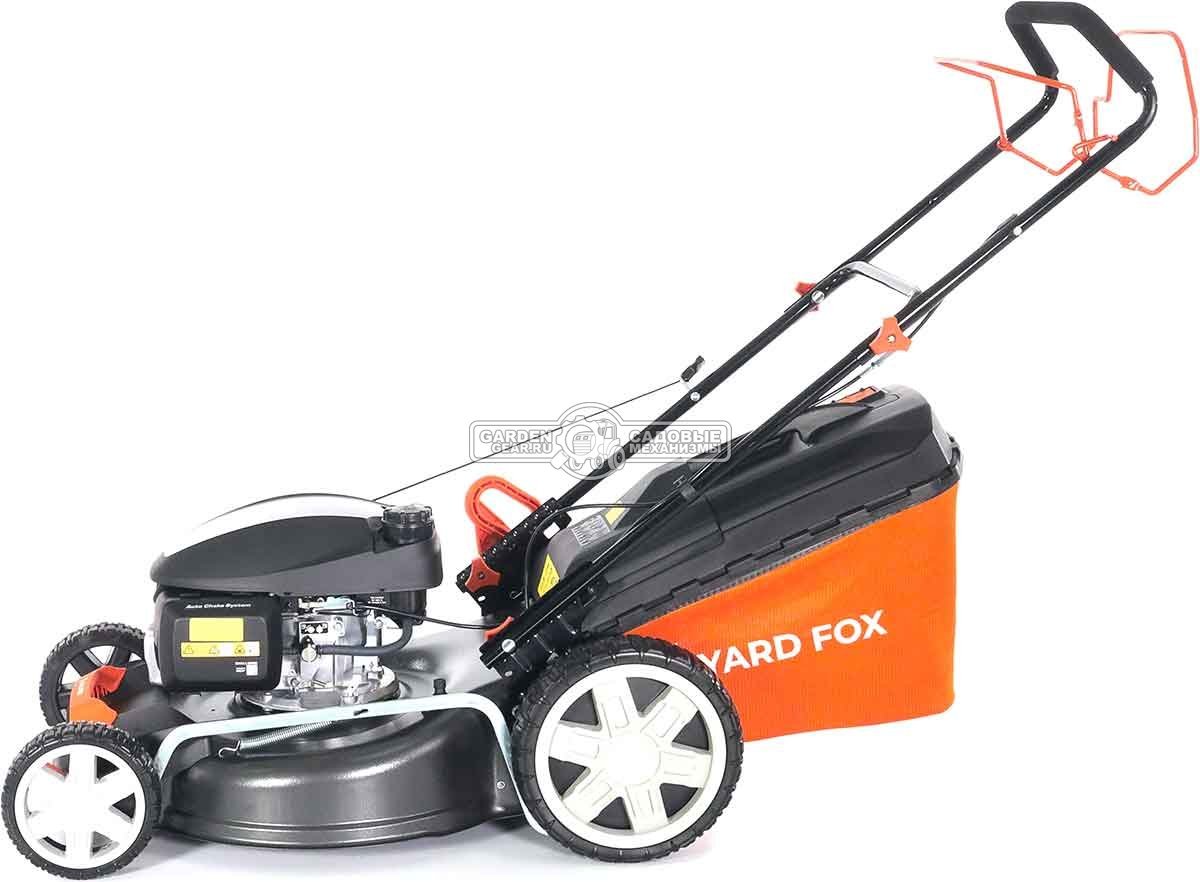 Газонокосилка бензиновая Yard Fox 53SH HW (PRC, 53 см, Honda GCV200, 201 см3, сталь, 3 в 1, 65 л, 33 кг)