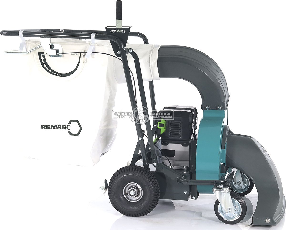 Садовый пылесос аккумуляторный Remarc LS 5000 BE cамоходный (2 аккумулятора 56 В, 12 А/ч, зарядное устройство, 87 кг.)