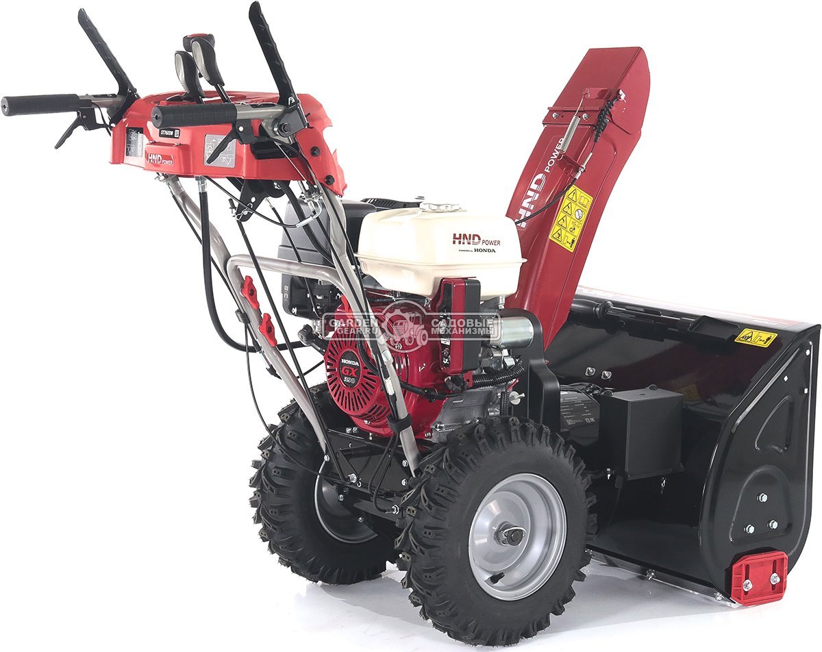 Снегоуборщик HND ST76XSW (PRC, 76 см, Honda GX390, 389 см3, эл/стартер от АКБ 12В, фара, подогрев рукояток, разблокировка колёс, скорости 6/2,131 кг)