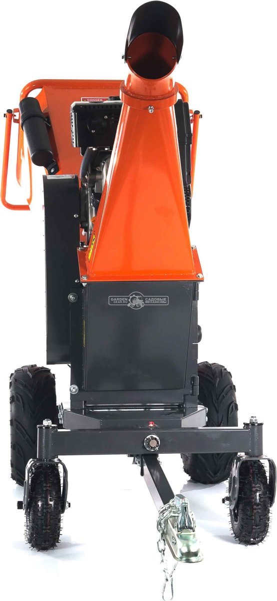 Измельчитель веток ZimAni LS 150 PRO (PRC, Loncin 622 куб.см., 20 л.с., с эл.старт, дисковый, ветки до 150 мм, двуосный прицеп, 252 кг.)