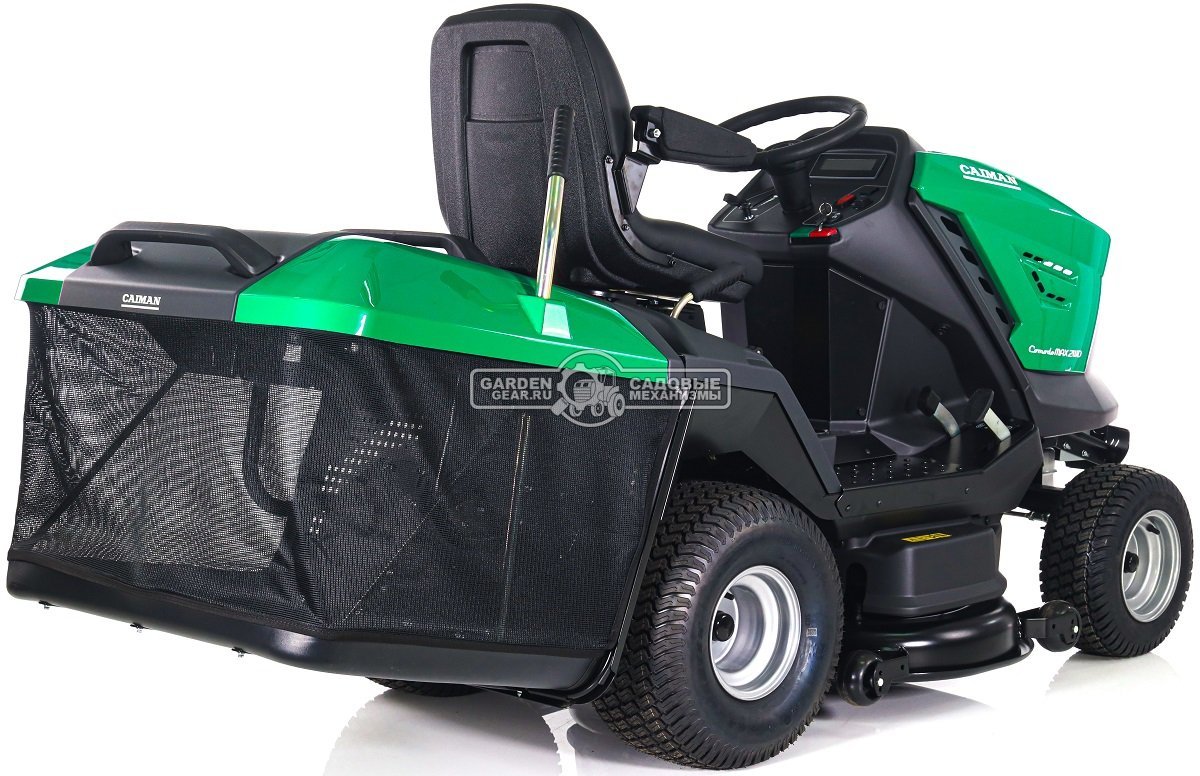 Садовый трактор Caiman Comodo Max 2WD 107D2C2 (CZE, Caiman V-Twin, 708 куб.см., гидростатика, дифференциал, травосборник 380 л., 102 см., 285 кг.)