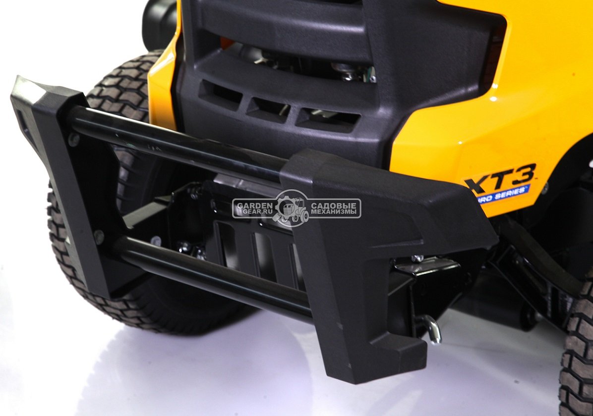 Садовый трактор Cub Cadet XT3 QS137 (USA, Kawasaki, V-Twin, 726 куб.см., гидростатика, боковой выброс, ширина кошения 137 см., 270 кг.)