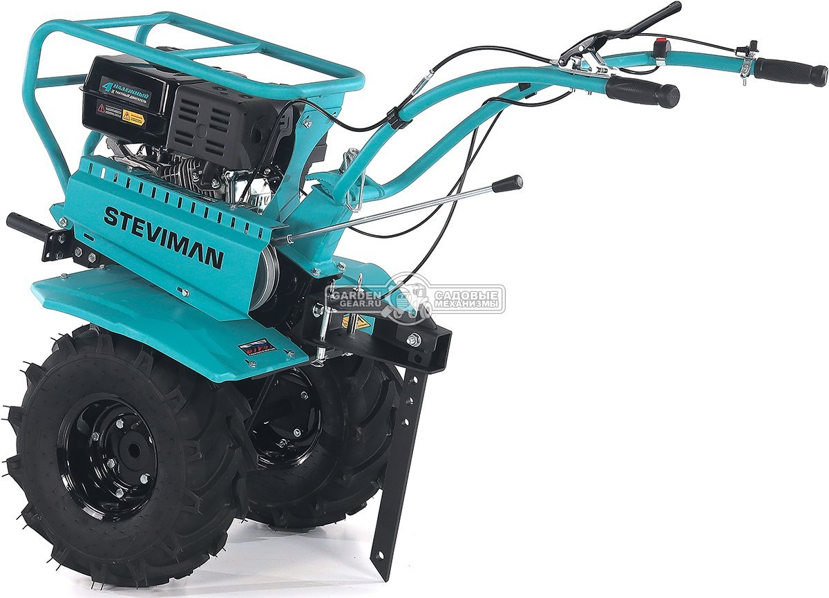 Мотоблок Steviman MT-310 на колесах 19-7*8 Extreme (RUS, EST 212 см3, 90 см, 4 вперед/2 назад, шкив, 90 кг)
