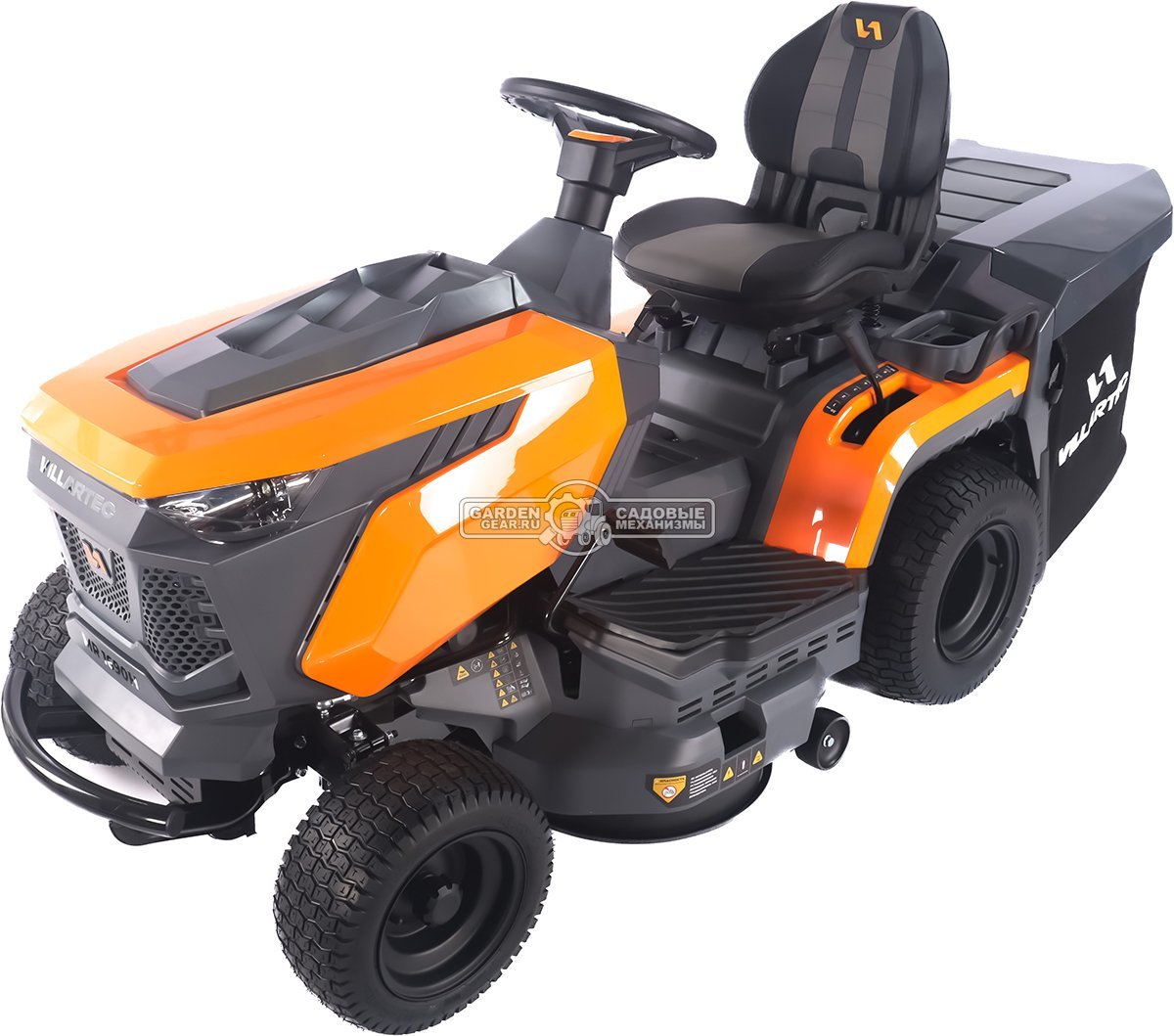 Садовый трактор Villartec MR1690H (PRC, Loncin 452 куб.см., LED дисплей, гидростатика, травосборник 320 л, ширина кошения 90 см, 187 кг.)