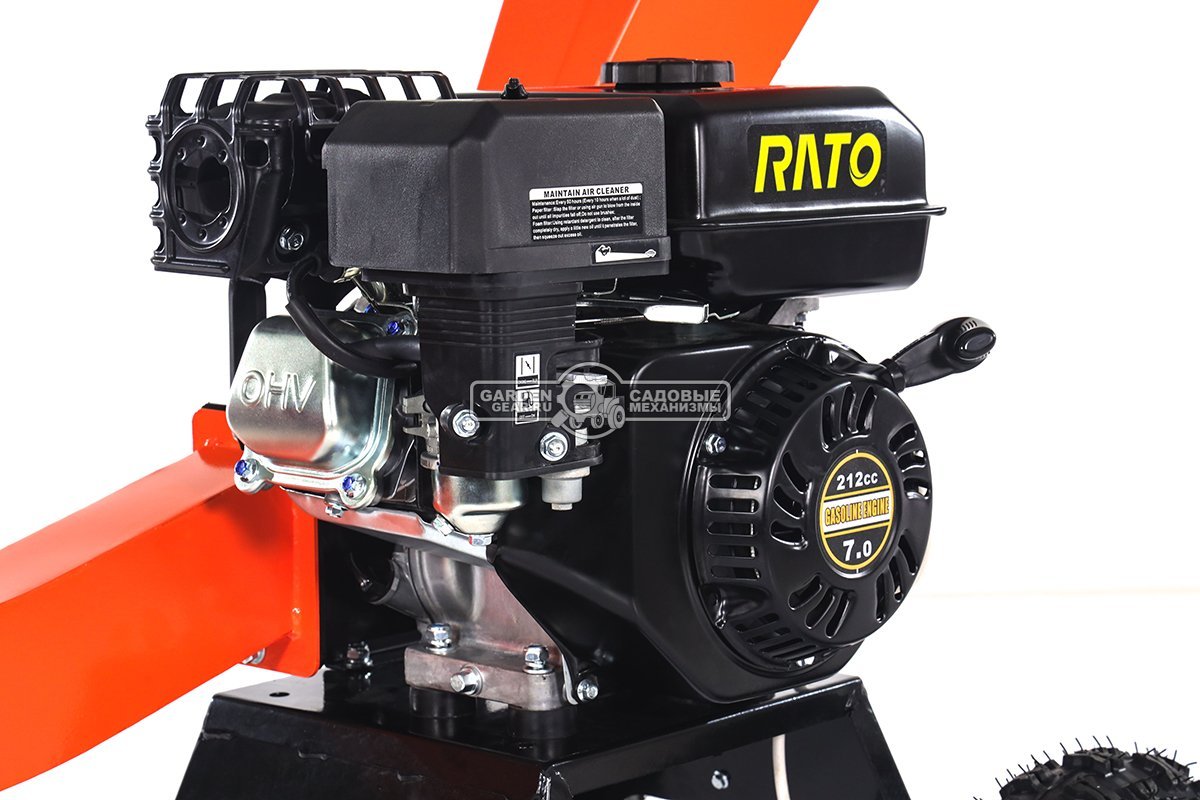 Садовый измельчитель веток бензиновый Yard Fox Basic 60SP (PRC, Rato, 212 см3, ветки до 60 мм, 45 кг)