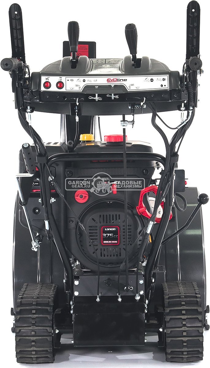 Снегоуборщик Evoline SBG 700 TLE гусеничный (PRC, 70 см, Loncin, 383 см3, эл/стартер 220В, фара, разблокировка гусениц, подогрев рукояток, 120 кг)