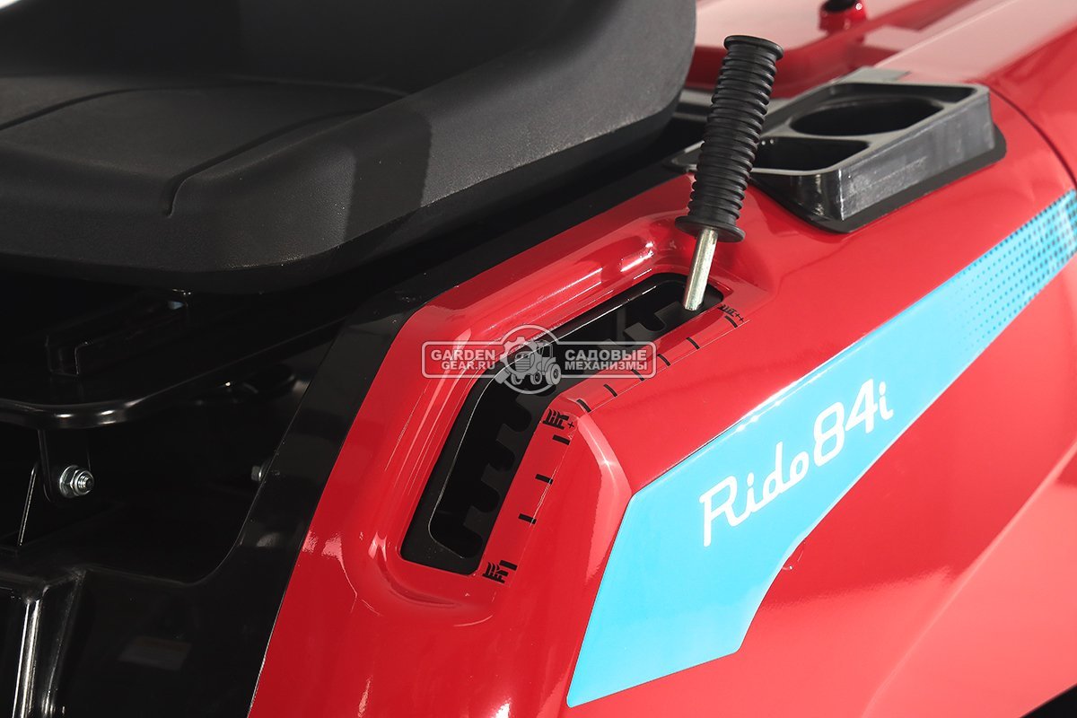 Садовый минирайдер Caiman Rido 84i аккумуляторный (RUS, 80 см., Li-Ion 72В /18 Ач, травосборник 150 л., 173 кг.)