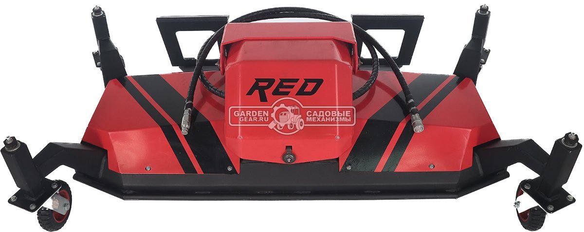 Газонокосилка мульчирующая RED для мини-погрузчика, 6 дисков с ножами, ширина 158 см., 190 кг.