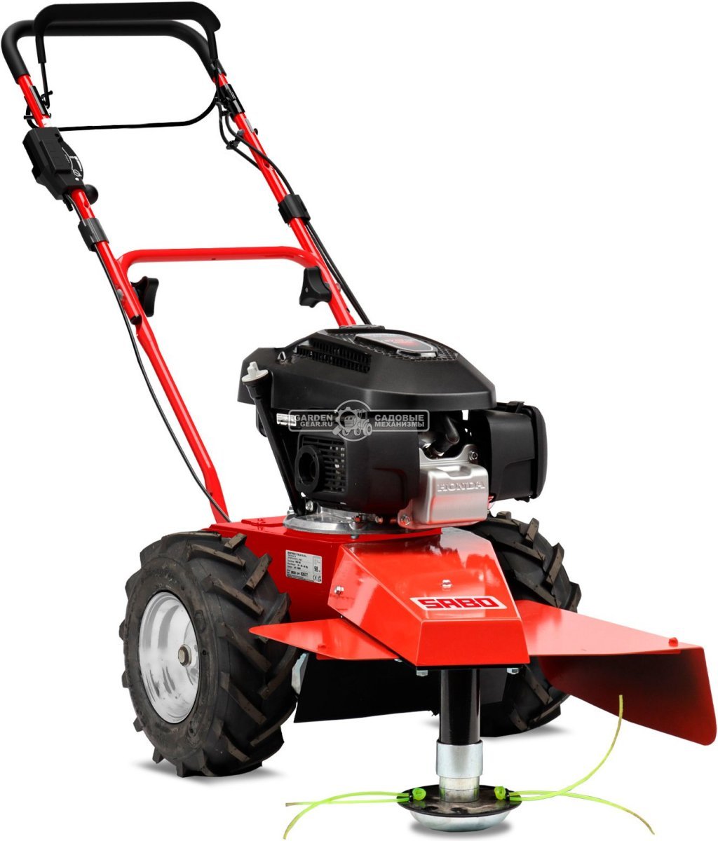 Профессиональный колесный триммер SABO 60-PRO T DRIVE самоходный (GER, 60 см, Honda GCV 200, 200 куб.см., 49,5 кг.)