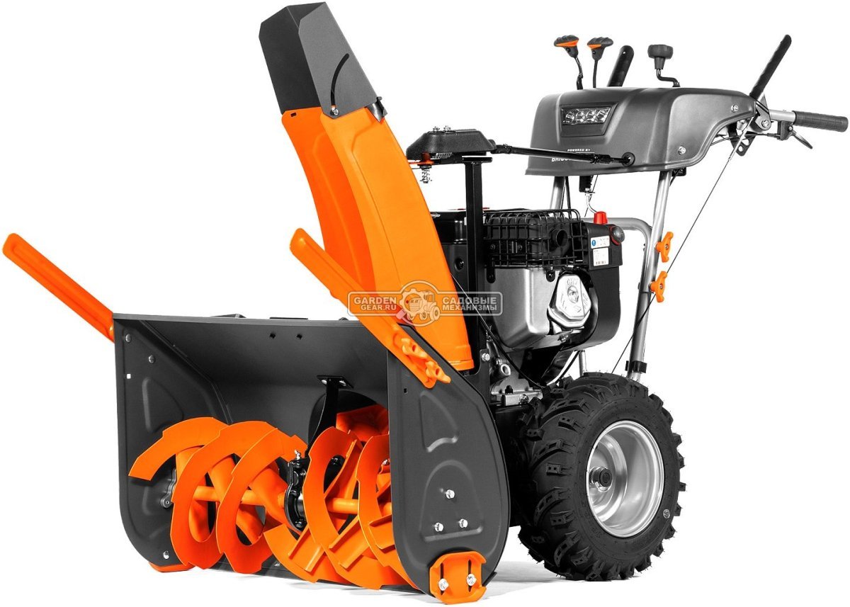 Снегоуборщик Daewoo DAST 330 MY2024 (PRC, 76 см, Daewoo WXE 350, 310 см3, эл/стартер 220В, скорости 6/2, фара, разблокировка колес, 125 кг)