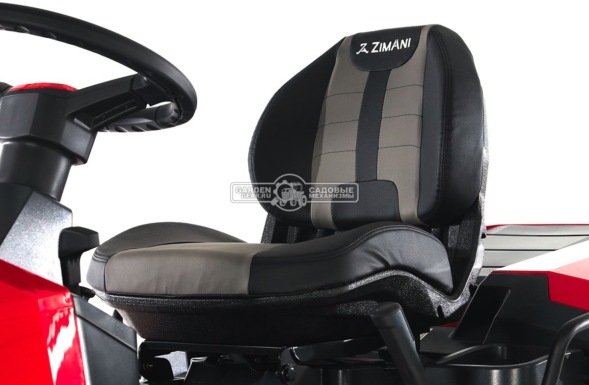 Садовый трактор ZimAni TC107HV (PRC, Loncin 586 куб.см., гидростатика, травосборник 320 л, ширина кошения 107 см, LED панель, 195 кг)