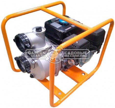 Мотопомпа бензиновая Villartec GP80 для чистой воды (PRC, 212 куб.см., 60 м3/час, 3", 26 м, 25 кг)