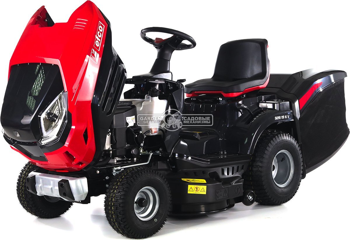 Садовый трактор Efco EF 92R/19 KV (PRC, Emak K 1900 V-Twin, 586 см3, 92 см, гидростатика, травосборник 300 л, 192 кг.)