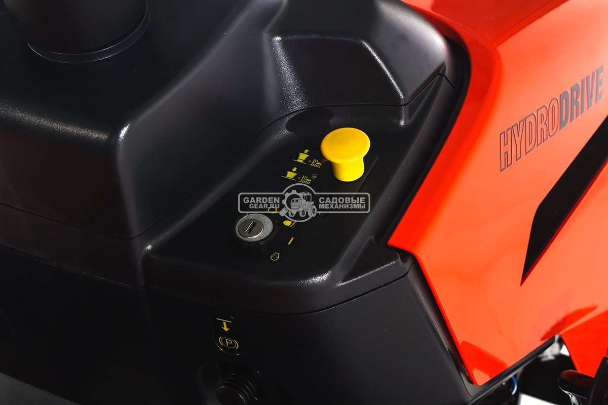 Садовый трактор Daewoo DLT 98HV (PRC, Stiga ST550 V-Twin, 586 куб.см., гидростатика, ширина кошения 98 см, травосборник 240 л, мульчирование, 198 кг)