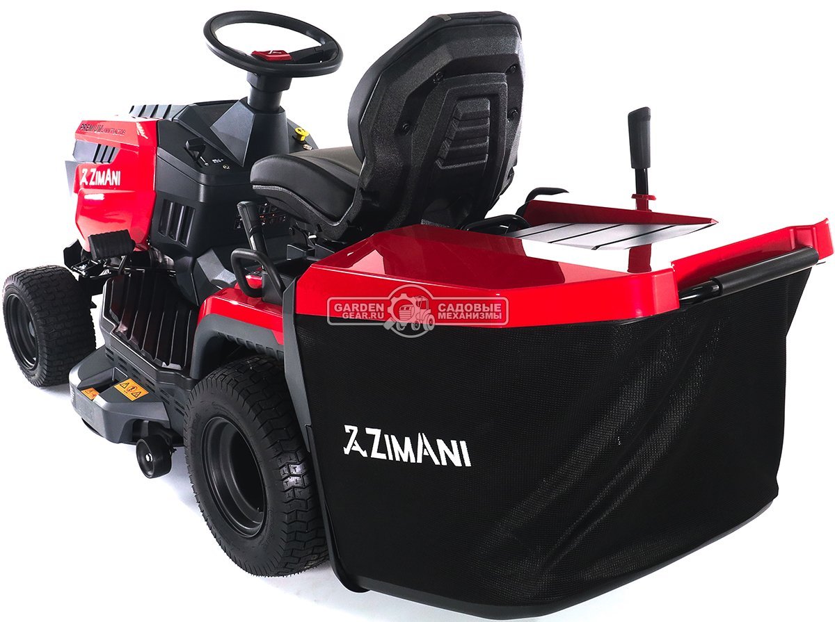 Садовый трактор ZimAni TC97HL (PRC, Loncin 452 куб.см., гидростатика, травосборник 320 л, ширина кошения 97 см, LED панель, 190 кг)