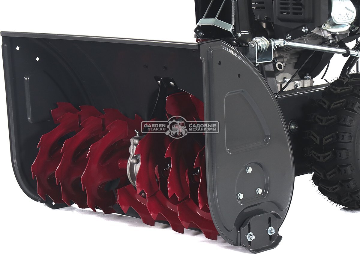 Снегоуборщик Evoline SBG 760 LE (PRC, 76 см, Loncin, 420 см3, эл/стартер 220В, фара, автоматич. дифференциал, скорости 6/2, подогр. рукояток,130 кг)