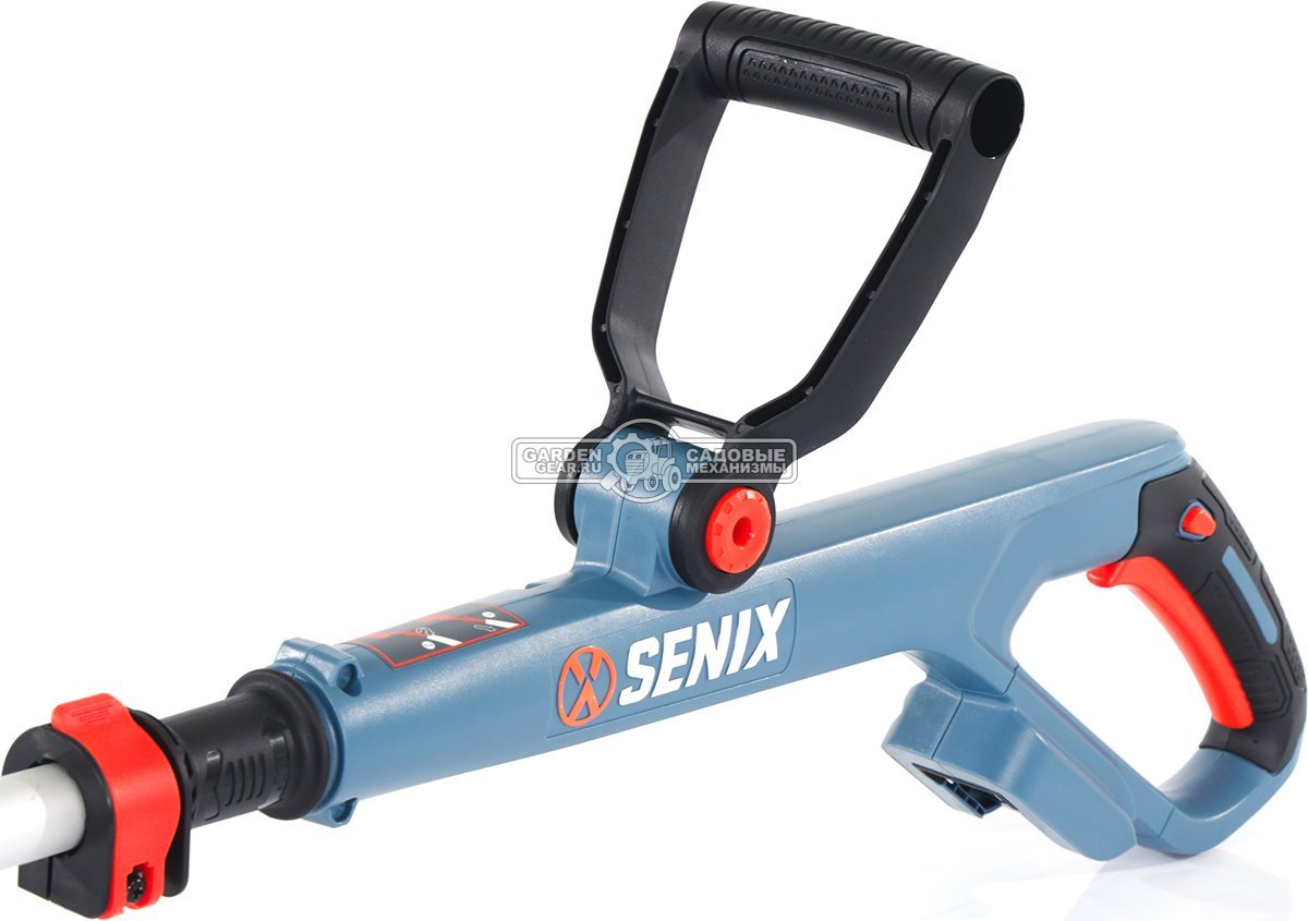 Триммер аккумуляторный Senix GTX2-M-EU без АКБ и ЗУ (PRC, 20В, телескопич. штанга, леска 1.6 мм, 2.0 кг)