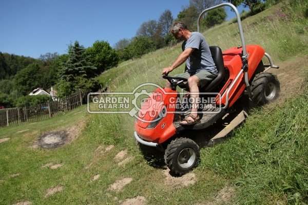 Садовый трактор для высокой травы и работы на склонах MasterYard GT2138 (CZE, B&S V-Twin Vanguard, 570 куб.см., гидростатика, ширина 92 см,. 317 кг.)
