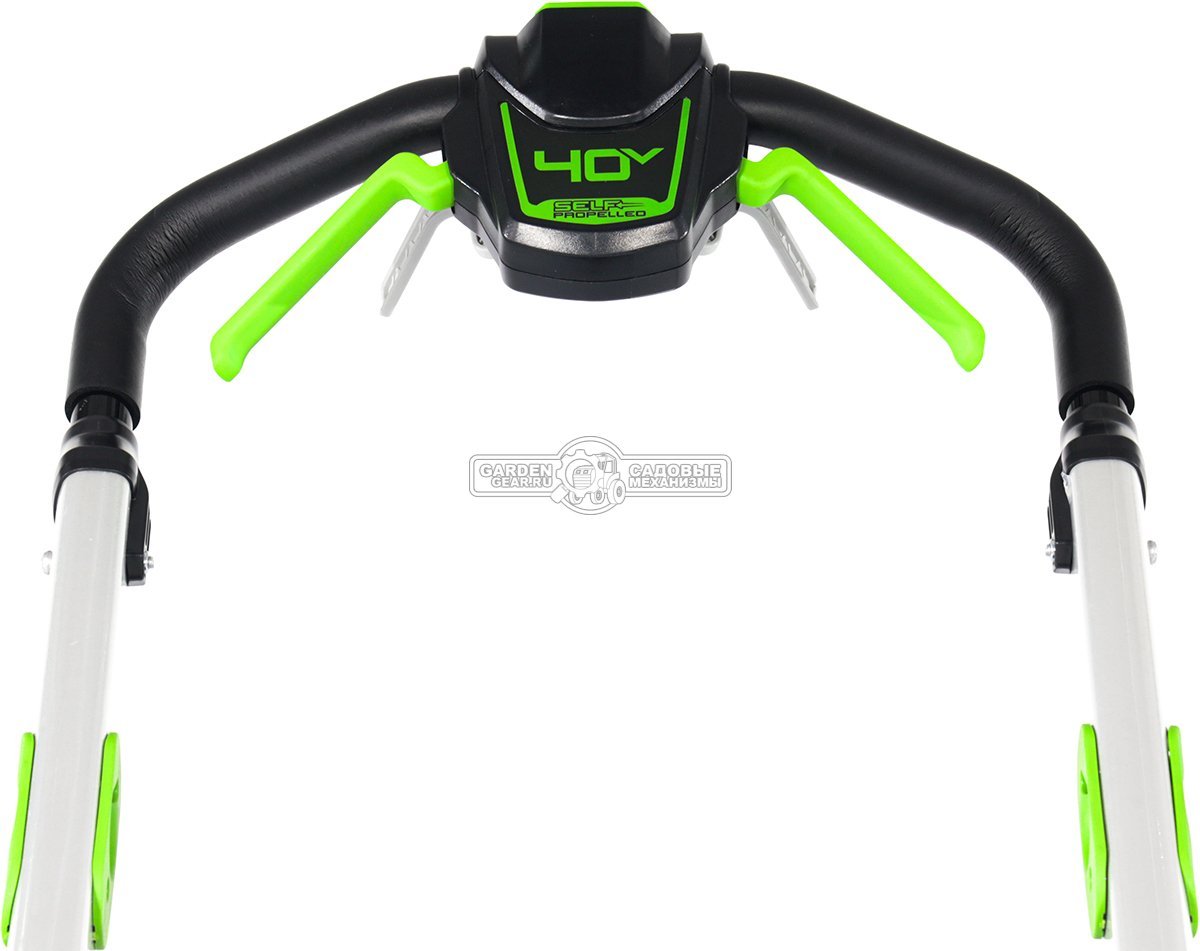 Газонокосилка аккумуляторная самоходная GreenWorks GD40LM48SP без АКБ и ЗУ (PRC, BL 40В, 48 см, сталь, 4 в 1,Turbo режим, 55 л, 29.5 кг)