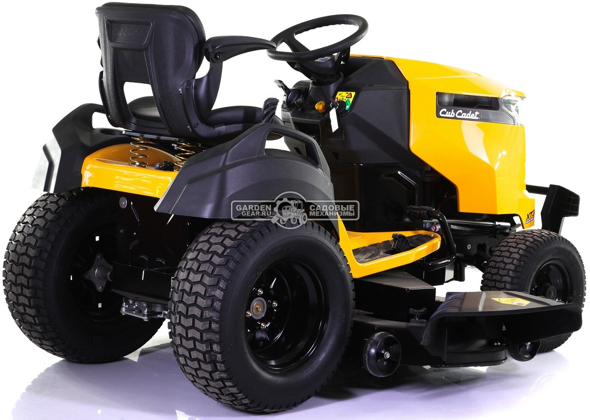 Садовый трактор Cub Cadet XT3 QS137 (USA, Kawasaki, V-Twin, 726 куб.см., гидростатика, боковой выброс, ширина кошения 137 см., 270 кг.)