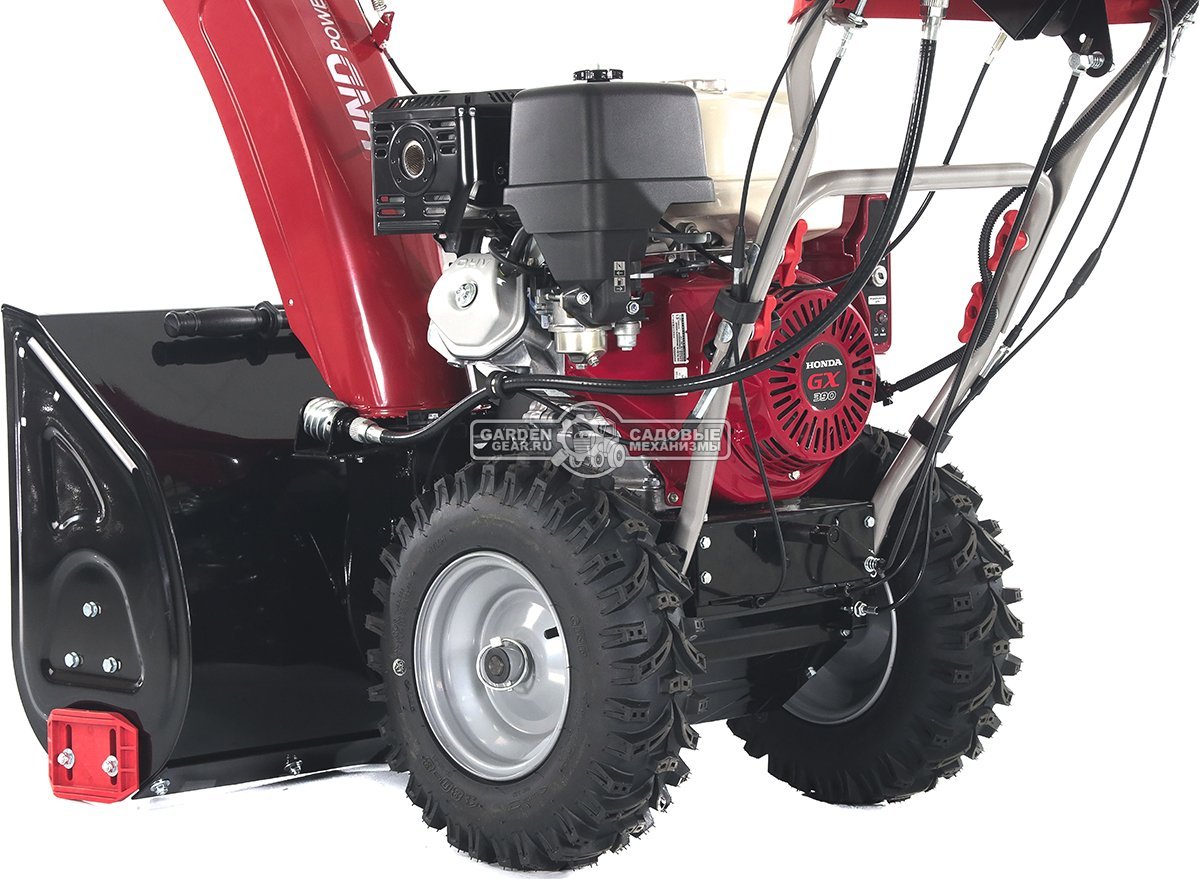 Снегоуборщик HND ST76XSW (PRC, 76 см, Honda GX390, 389 см3, эл/стартер от АКБ 12В, фара, подогрев рукояток, разблокировка колёс, скорости 6/2,131 кг)